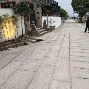 天津仿古石铺装效果