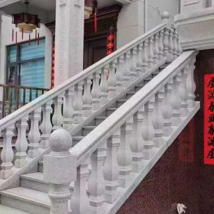 天津 天然石材 阳台庭院护栏、栏杆