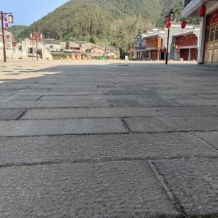 天津仿古石铺装效果