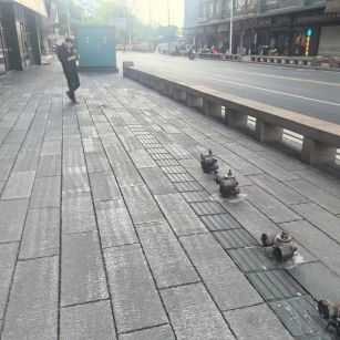 天津仿古石铺装效果