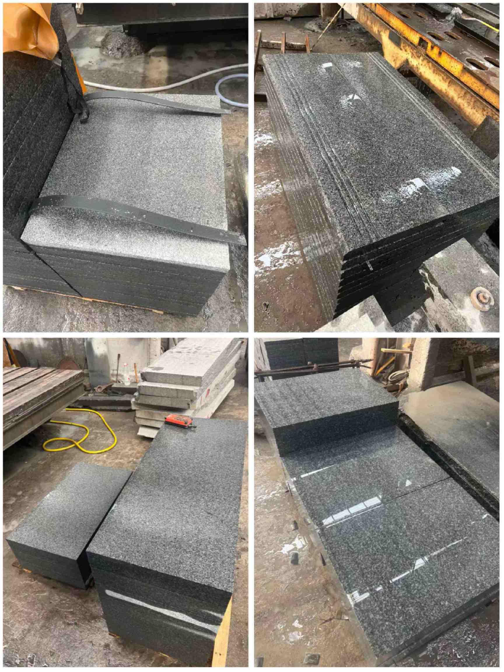 天津 芝麻黑地铺石材