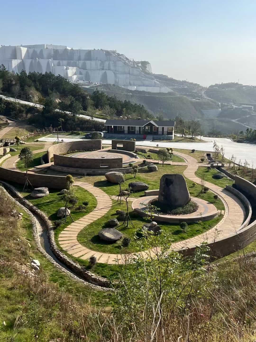 天津仿古石铺装整体效果
