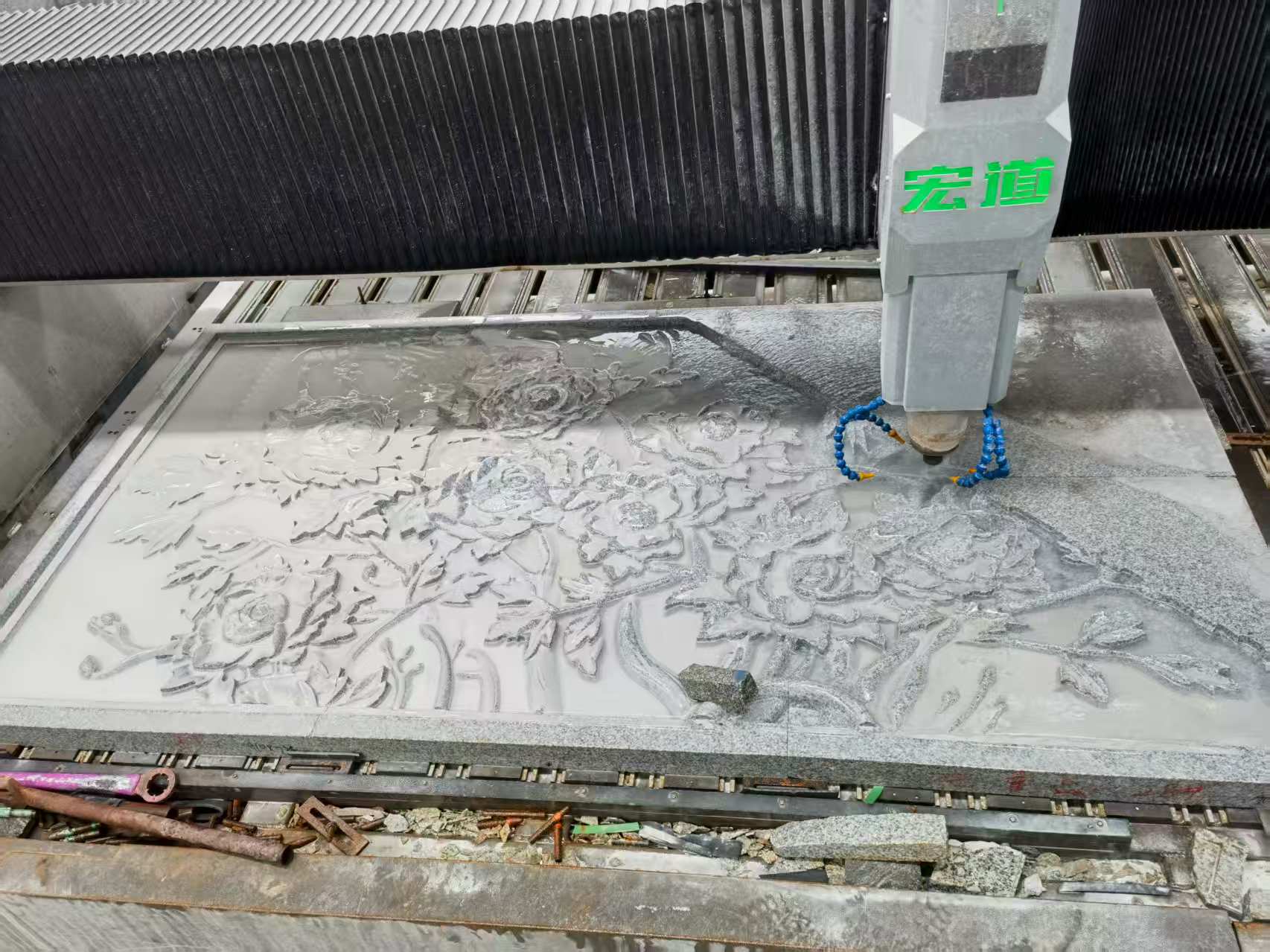 天津 别墅墙面石材雕刻