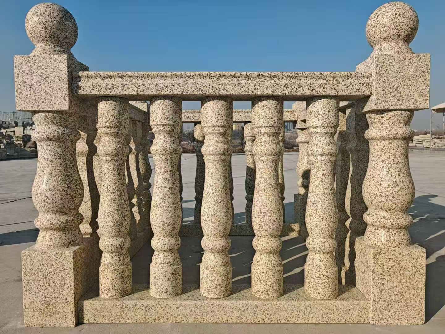 天津 黄金麻栏杆（扶手，花瓶柱，将军柱）